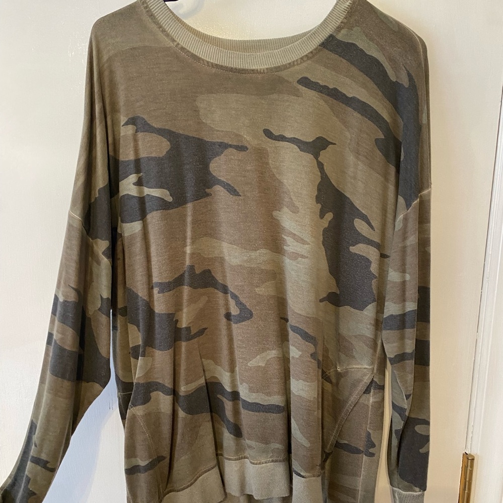 Comfy Camo Crewneck